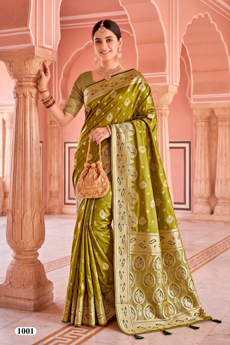 Coconut Satin Vol 1 By Saroj Satin Silk Zari Weaving Saree 